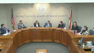 Pasco County School Board Meeting- February 3, 2026
