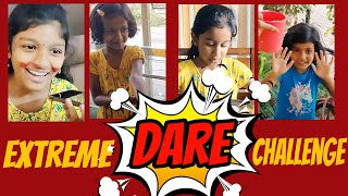 Extreme DARE challenge | Sticky notes challenge | dare challenge for kids | ini's galataas