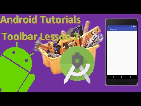 Android Studio Adding Icon Image To Toolbar 6 Youtube