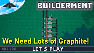 We Need Lots of Graphite! ✏️ | Let's Play Builderment s01 e08