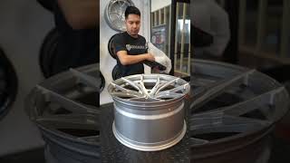 Unboxing Rohana RFX5 in Brushed Titanium #rohanawheels #carguys #rohana