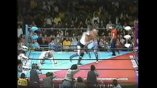 Bulldogs vs Stan Hansen \u0026 DiBiase 1985 11 23