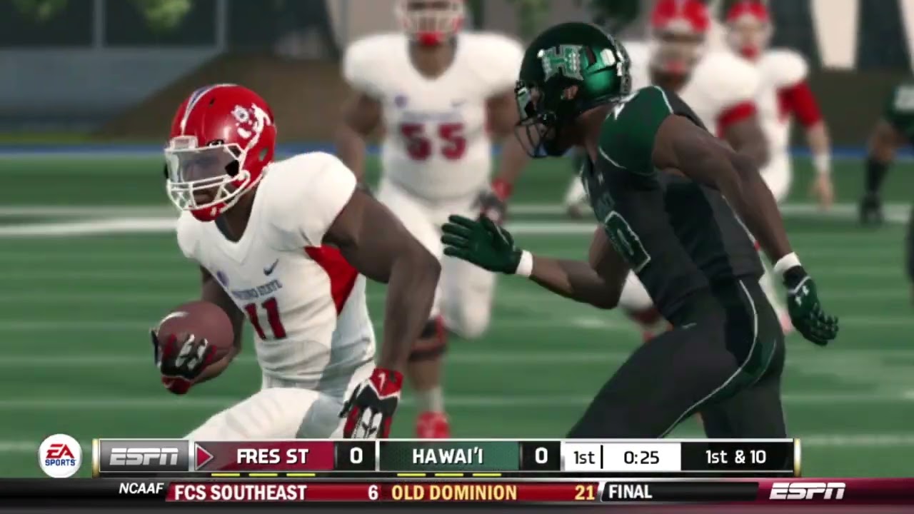 NCAA Football 23 - Fresno State Vs Hawaii Week 5 - Dynasty Season 2022 ...