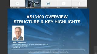 AESQ AS13100 Question \u0026 Answer Webinar presented October 26, 2021