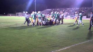 Charlotte Tarpon Quarterback Rush Touchdown at Fort Myers on 9/30/11