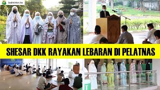 PEMAIN PELATNAS PBSI RAYAKAN LEBARAN DI CIPAYUNG