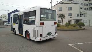 つつじバス(代走車) 日産ディーゼル スペランRN(元西東京バス車両) 神明駅バス停発車