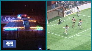 1982: US SOCCER Is OUT OF THIS WORLD | BBC News | Classic Sports | BBC Archive