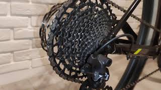 Shimano xt M8100 derailleur on Sram eagle NX cassette and chain