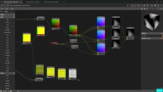 three.js node shader editor