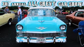 AWESOME CHEVY CAR SHOW! - 20th Annual All Chevy Car Show! - Stillwater Minnesota 2021. Classic Cars.