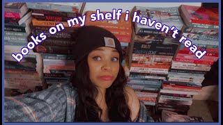 books on my shelf i haven't read yet | 2022