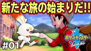 新たなポケモンと共にいざ出発！コーダのポケットモンスター ソード・シールド実況 Part1【ポケモン剣盾】