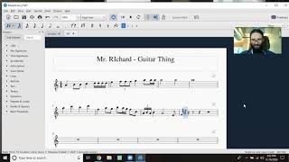 Musescore 3 - guitar melody