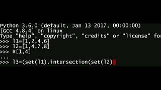 Python trick#2 - find common elements in lists python