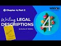 Chapter 04 (Part 2) of Writing Legal Descriptions