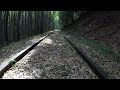 旧国鉄 倉吉線 廃線跡 泰久寺駅跡～山守トンネル 4k撮影 2017