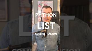 Python List Comprehension explained in 58 seconds #python #pythonprogramming #pythontutorial