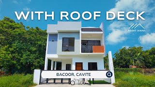 Brand New House \u0026 Lot with Roof Deck in Bacoor, Cavite | Agent Janah