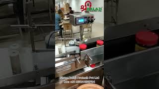 Automatic Round Jar Sticker Labeling Machine