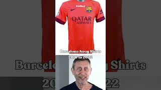 REACTING to Barcelona AWAY Kits from 2010 to 2022