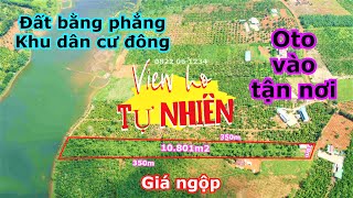 Bds view hồ tự nhiên rẻ hơn 1/2 so với xung quanh, thuộc thành phố Gia Nghĩa, gần UBND xã Đắk R'Moan