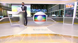 [HD60fps] Encerramento: Jornal Hoje com César Tralli na TV Globo Brasília - 20/11/2021