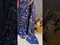 Say hello to these vibrant dola silk sarees.soo pretty floral prints all over..🌹MRP:1150+₹