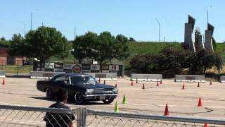 1965 Impala SS Running the autocross with Al Unser Jr riding shotgun.