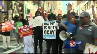 Fast-food workers want $15 per hour