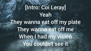 Coileray No More Parties (Remix) Ft Lil durk Lyrics