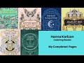 Hanna Karlzon: My Completed Coloring Book Pages