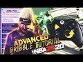 NBA 2K20 ADVANCED DRIBBLE TUTORIAL! BEST DRIBBLE MOVES - GLITCHY SPIN BACK COMBOS IN NBA2K20!