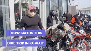 Bike Trip in Kuwait I How Safe is This ? I Aprillia I Vespa I Honda I BMW