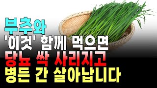 부추와 함께 먹으면 보약되는 음식과 레시피 ! 값비싼 영양제 대신 '이것' 드세요! 당뇨 잡고 혈관 살리는 음식