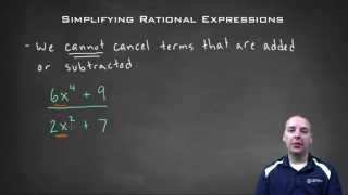 How to Simplify Rational Expressions