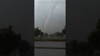 The Apocalyptic Sound of the Tornado Siren as Danger Comes On Scene #tornado #storm
