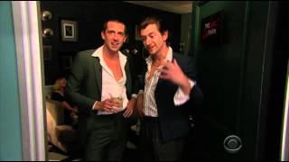 The Last Shadow Puppets introduction on The Late Late Show with James Corden