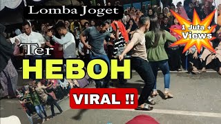 Viral !! Lomba Joget Terheboh 2022• pasangan baju Hijau dan coklat Goyangnya Ganas !!