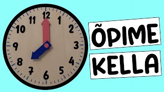 ÕPIME KELLA | Täistund, veerand, pool, kolmveerand | AnnuTannu