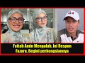 Fattah Amin Mengalah, Ini Respon Fazura, Begini perkongsiannya