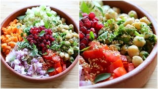 Weight Loss Salad Recipe For Dinner - How To Lose Weight Fast With Salad - Indian Veg Meal/Diet Plan