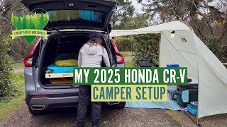 My 2025 Honda CRV Camper Setup