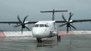 ATR 42 500 engine test, full power.