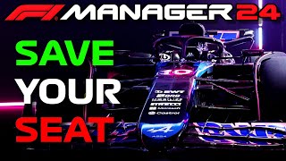 Save Your Seat - Alpine - F1 Manager 2024