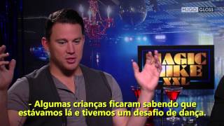 Hugo Gloss em entrevista EXCLUSIVA com Channing Tatum e Stephen \