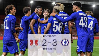 Leyton Orient 2-3 Chelsea U21s | EFL Trophy Highlights