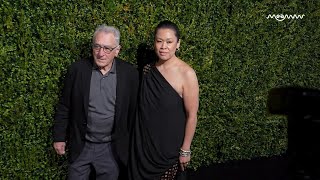 Robert De Niro Yells "Fu*k Trump" Arriving at Tribeca With 35-Years Younger Girlfriend Tiffany Chen