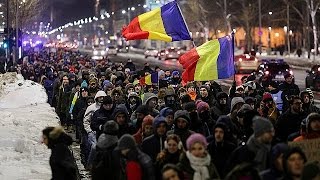 Romanian protests target government over corruption drive