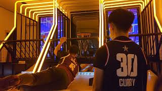 炫動籃球機2代-No.198\u0026202雙人投球，多顆球破萬分！？ Storm Basketball Arcade Doubles Break Ten Thousand!